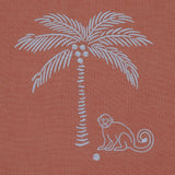 Salmon Sunset Simia Placemat - Set of 4-Placemat-Parc Decor