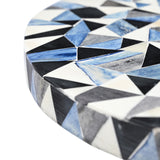 Sao Tome martini table with bone inlay-End table-Parc Decor