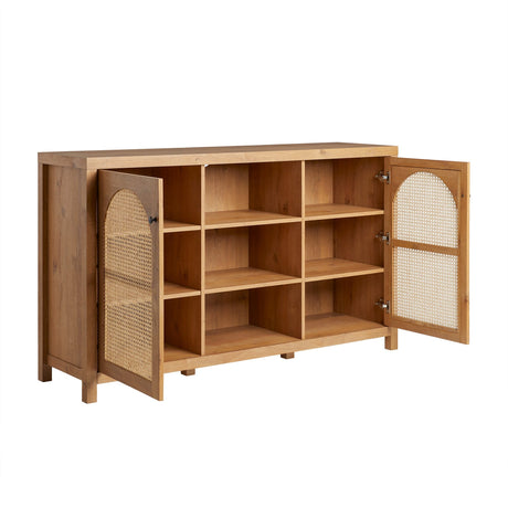 Sasha 58" Rattan Sideboard TV Stand