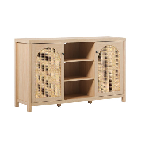 Sasha 58" Rattan Sideboard – TV Stand-Dining / Kitchen-Parc Decor