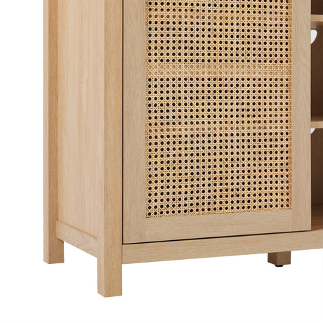 Sasha 58" Rattan Sideboard – TV Stand-Dining / Kitchen-Parc Decor