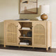 Sasha 58" Rattan Sideboard / TV Stand-Dining / Kitchen-Parc Decor