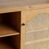 Sasha 58" Rattan Sideboard / TV Stand-Dining / Kitchen-Parc Decor