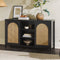 Sasha 58" Rattan Sideboard / TV Stand-Dining / Kitchen-Parc Decor