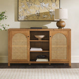 Sasha 58" Rattan Sideboard / TV Stand-Dining / Kitchen-Parc Decor