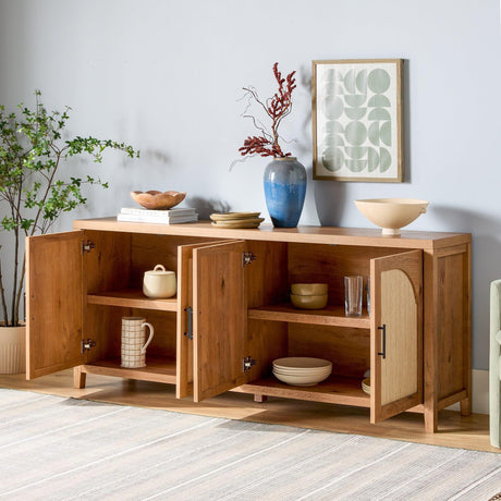 Sasha Modern Reeded Sideboard / TV Stand