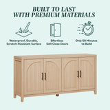 Sasha Modern Reeded Sideboard / TV Stand