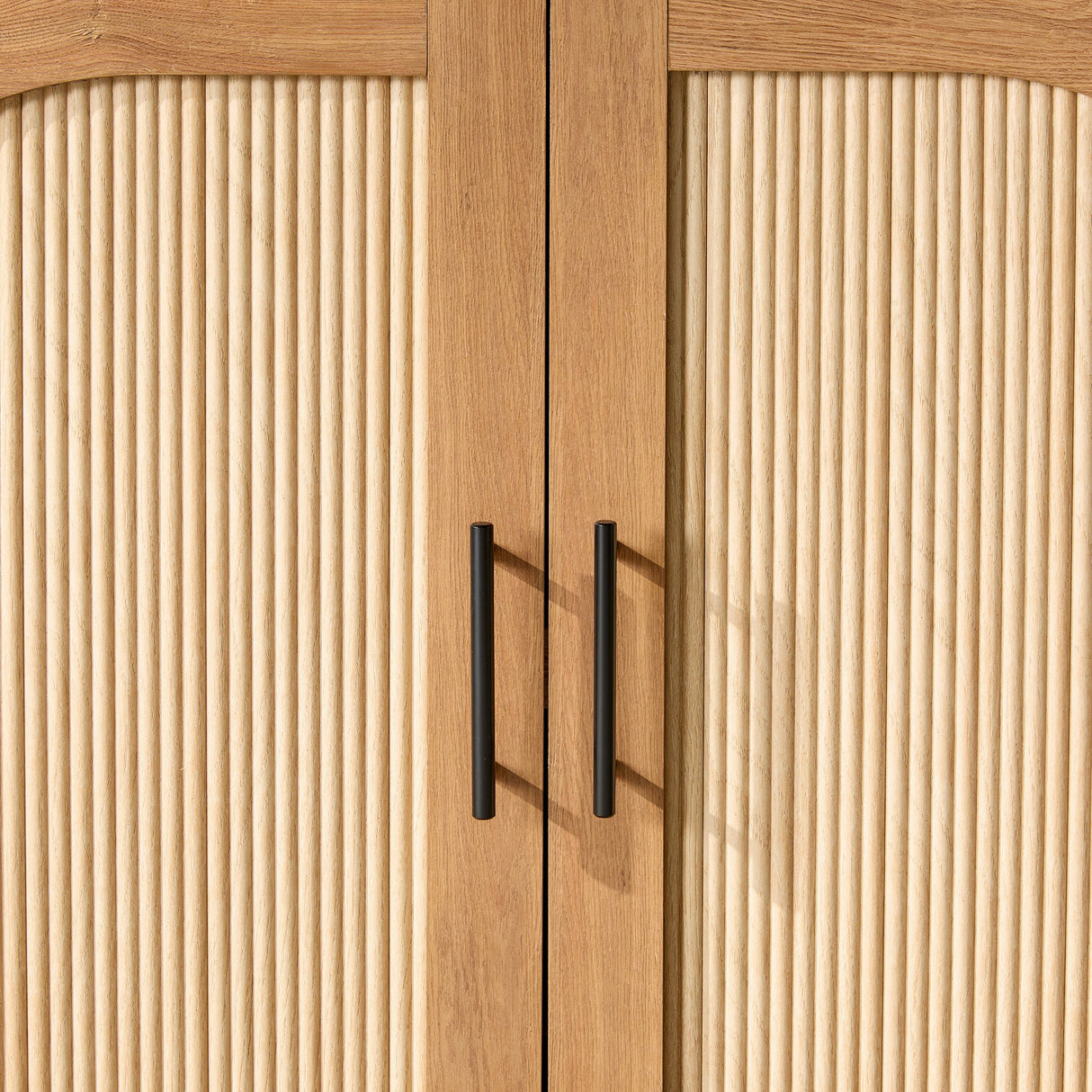 Sasha Modern Reeded Sideboard / TV Stand-Dining / Kitchen-Parc Decor