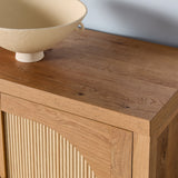 Sasha Modern Reeded Sideboard / TV Stand-Dining / Kitchen-Parc Decor