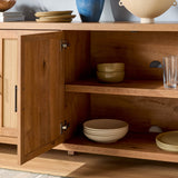 Sasha Modern Reeded Sideboard / TV Stand-Dining / Kitchen-Parc Decor