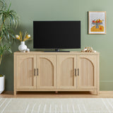 Sasha Modern Reeded Sideboard / TV Stand-Dining / Kitchen-Parc Decor