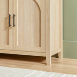 Sasha Modern Reeded Sideboard / TV Stand-Dining / Kitchen-Parc Decor