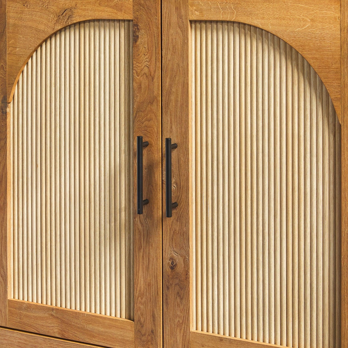 Sasha Modern Reeded Sideboard / TV Stand-Dining / Kitchen-Parc Decor