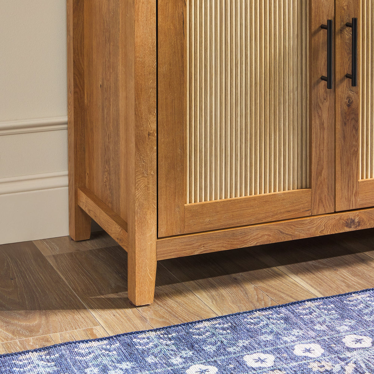 Sasha Modern Reeded Sideboard / TV Stand-Dining / Kitchen-Parc Decor