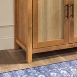 Sasha Modern Reeded Sideboard / TV Stand-Dining / Kitchen-Parc Decor