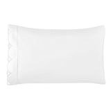 Scallop Frame Embroidered Cotton Percale Pillowcase Pair-Pillowcase-Parc Decor