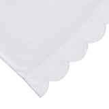 Scallop Frame Embroidered Cotton Percale Sheet Set-Sheets-Parc Decor
