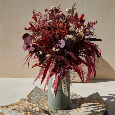 Scarlet Bouquet-dried bouquet-Parc Decor