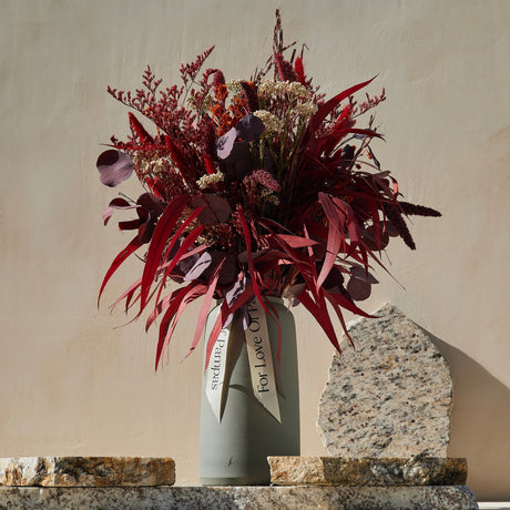 Scarlet Bouquet-dried bouquet-Parc Decor