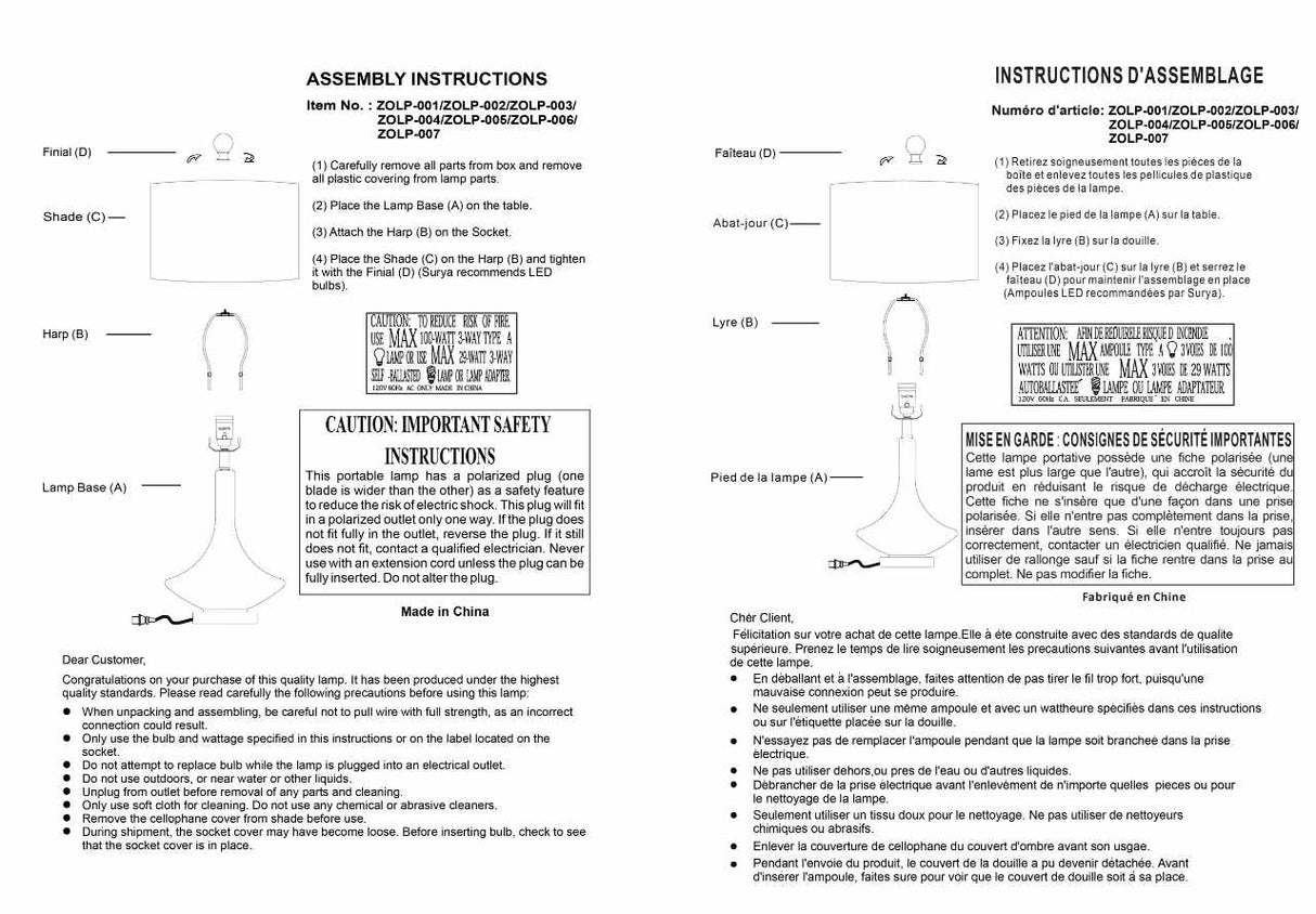 Sciotodale Table Lamp-Lighting-Parc Decor