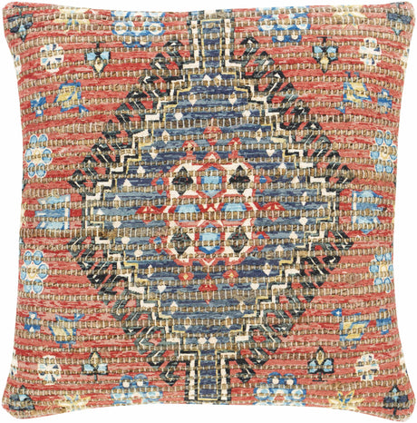 Scituate Colorful Tribal Pattern Square Throw Pillow-Throw Pillows-Parc Decor