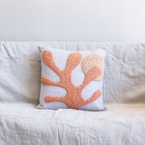 Sea Coral Throw Pillow-Pillows-Parc Decor