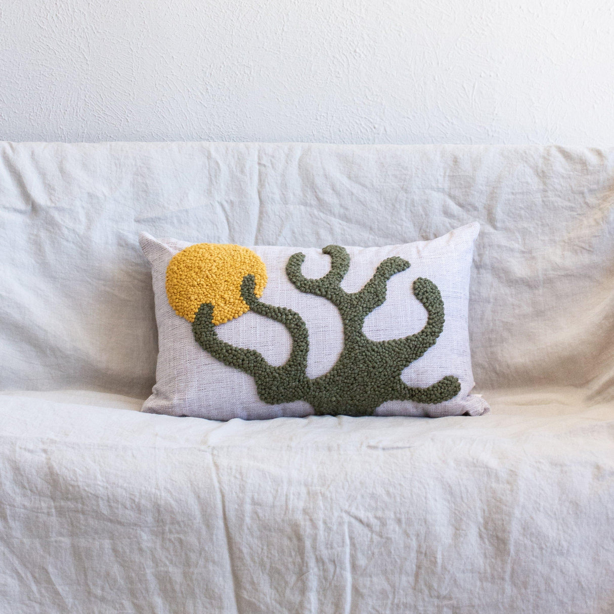 Sea Kelp Throw Pillow-Throw Pillows & Blankets-Parc Decor