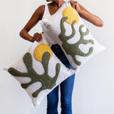 Sea Kelp Throw Pillow-Throw Pillows & Blankets-Parc Decor