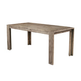 Seashore Dining Table, Antique Natural-Dining Tables-Parc Decor