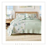 Seaside Collection Quilt Set-Quilts & Comforters-Parc Decor
