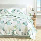 Seaside Collection Quilt Set-Quilts & Comforters-Parc Decor