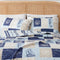 Seaside Patchwork Coastal Quilt Set - Caspian Collection-Quilts-Parc Decor