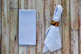 Seersucker Dinner Napkins, set of 4-Napkins-Parc Decor