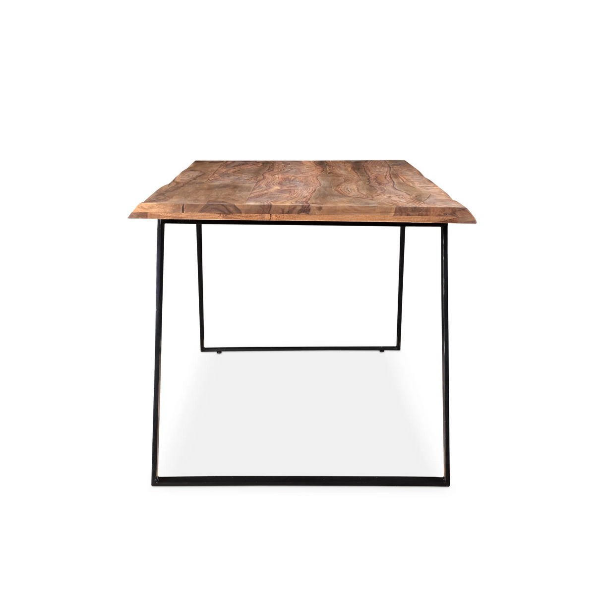 Seesham Wood Live Edge Dining Table-Dining Table-Parc Decor