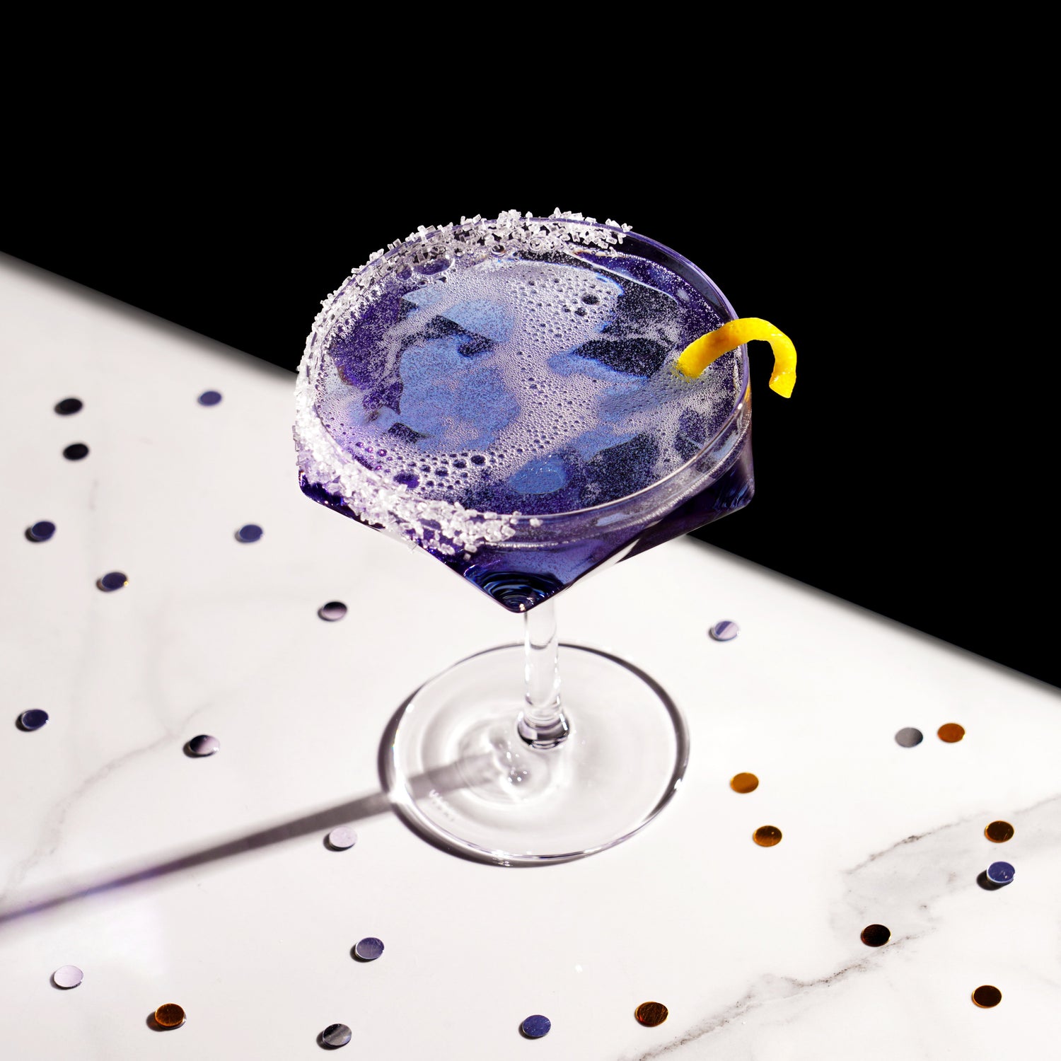 Seneca Diamond Crystal Martini Glasses Set of 2-product_type::stemmed_cocktail_glasses-Parc Decor