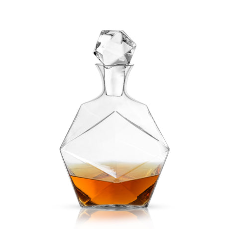 Seneca Faceted Crystal Liquor Decanter-product_type::liquor_decanters-Parc Decor