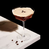 Seneca Faceted Crystal Martini Glasses Set of 2-product_type::stemmed_cocktail_glasses-Parc Decor