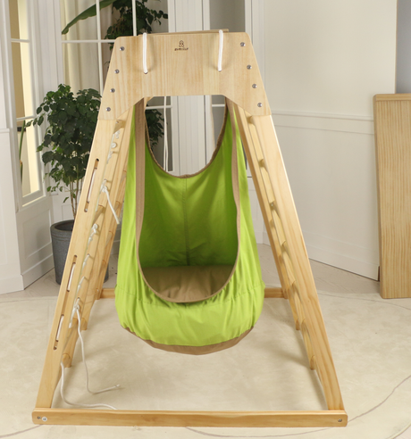 Sensory Swing for Wall Climbers – Soothing Play Add-On (Climber Not Included)-Indoor-Parc Decor