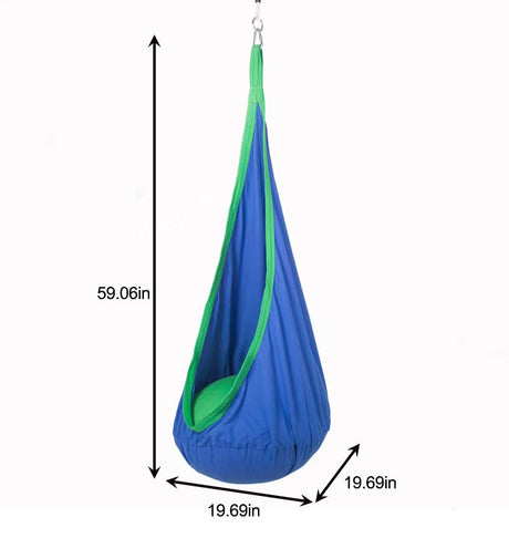Sensory Swing Hammock for Kids | Teardrop Attachment for Grove, Walnut, Neem & Betula Climbers