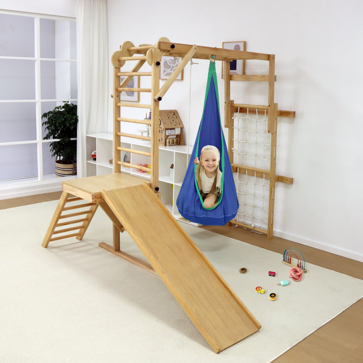 Sensory Swing Hammock for Kids | Teardrop Attachment for Grove, Walnut, Neem & Betula Climbers