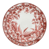 Sepia Estate Porcelain Dinner Plates – Set of 4 (+1 Bonus Plate)