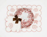 Sepia Estate Porcelain Dinner Plates – Set of 4 (+1 Bonus Plate)