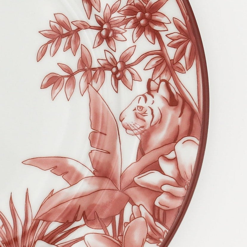 Sepia Estate Porcelain Starter Plates – Set of 4 (+1 Bonus Plate)