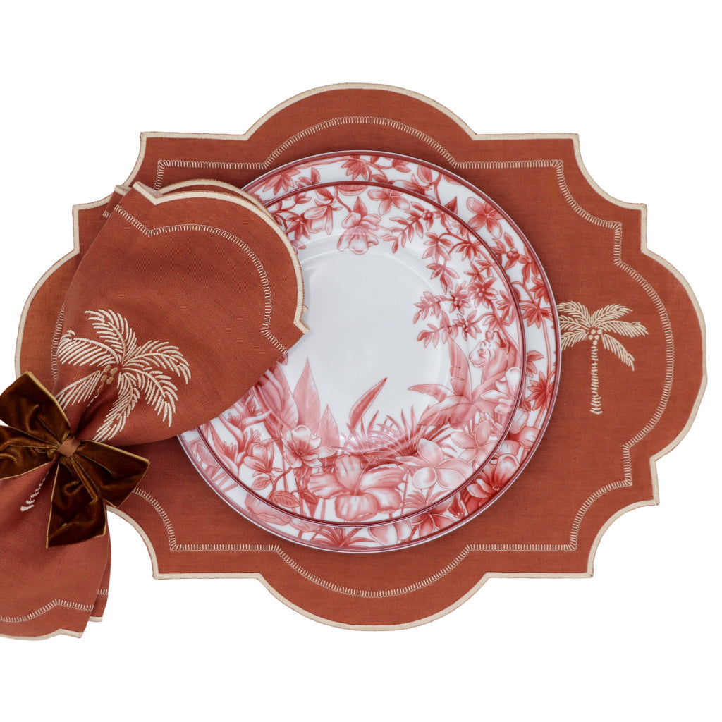 Sepia Estate Porcelain Starter Plates – Set of 4 (+1 Bonus Plate)