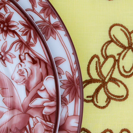 Sepia Estate Porcelain Starter Plates – Set of 4 (+1 Bonus Plate)