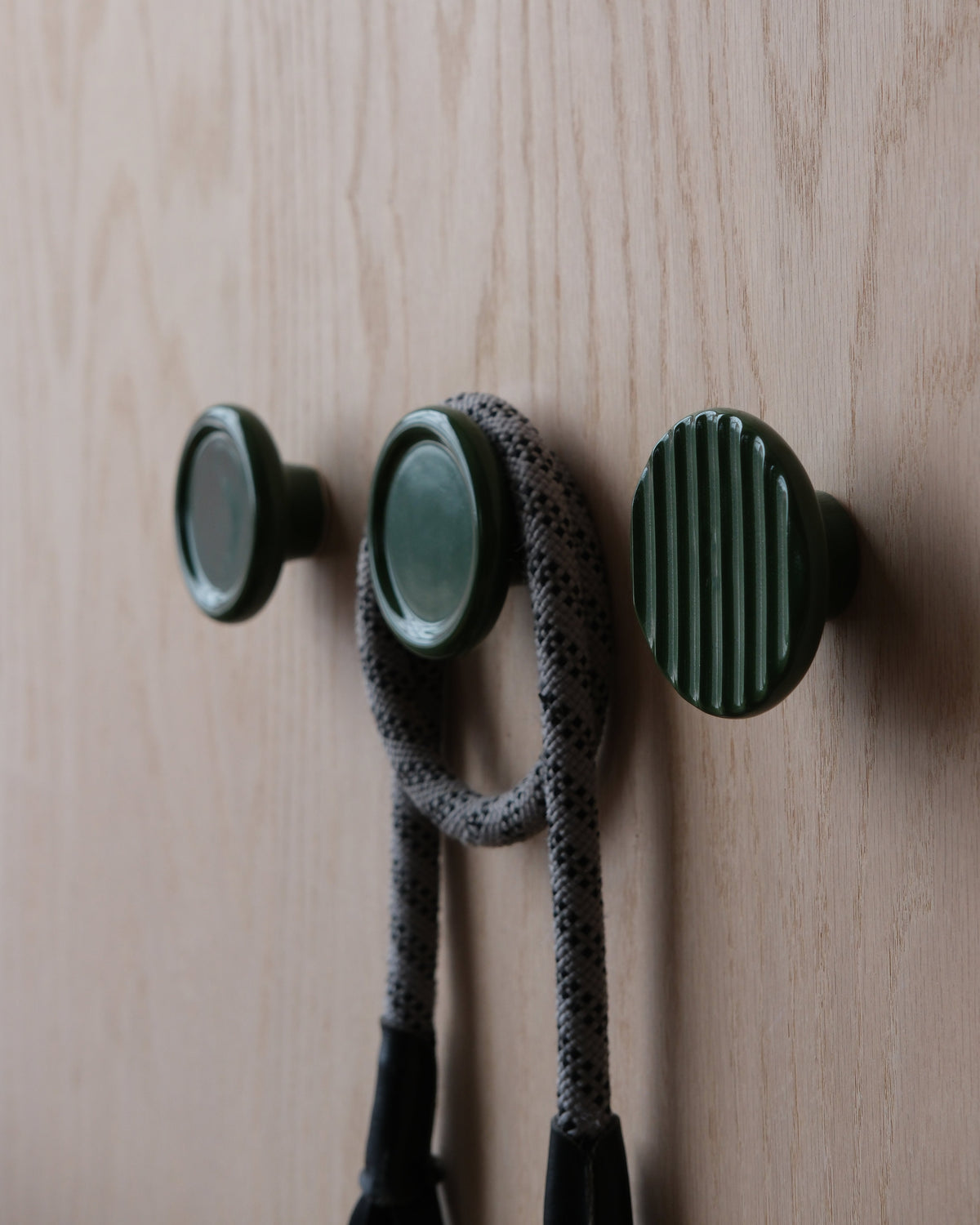 Sequence coat hook - Fluted