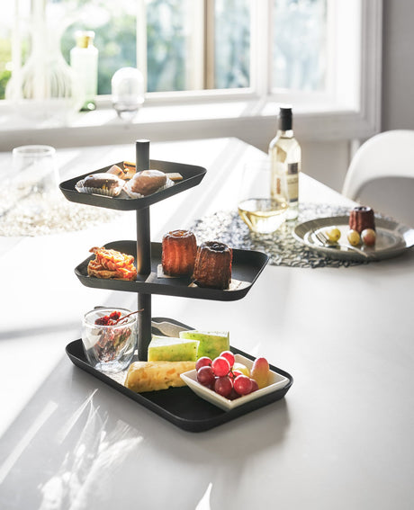 Serving Stand - Steel-Food Display-Parc Decor
