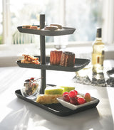 Serving Stand - Steel-Food Display-Parc Decor