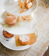 Serving Stand - Steel + Wood-Food Display-Parc Decor