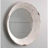 Shabby Chic Round Wall Mirror-Mirror-Parc Decor